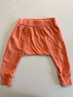 Parade Organics Baby Harem Pants - Mandarin Colour